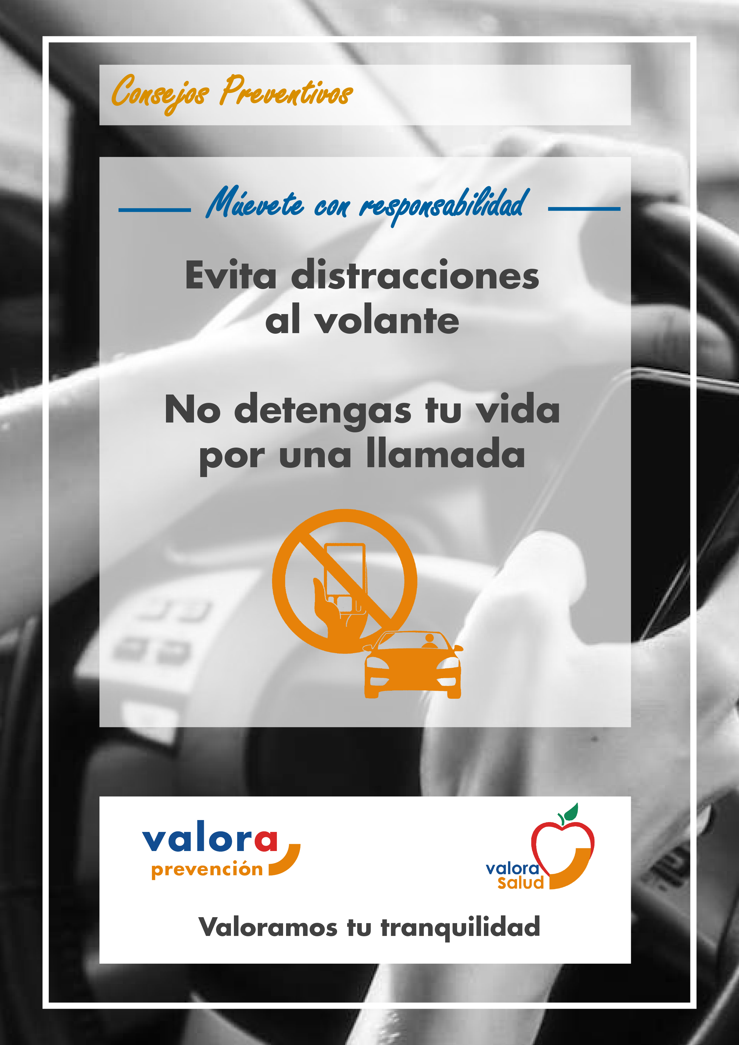 Distracción al volante