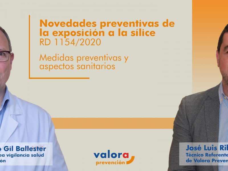 Novedades preventivas sílice